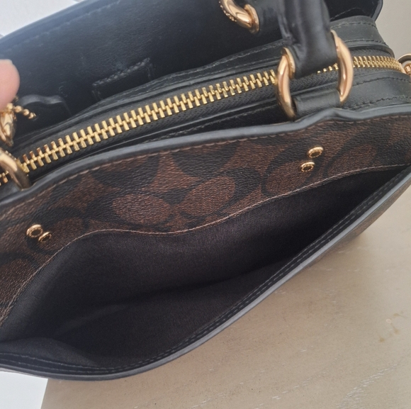 Coach Savannah Small Carryall Crossbody Bag Purse - Picture 4 of 9